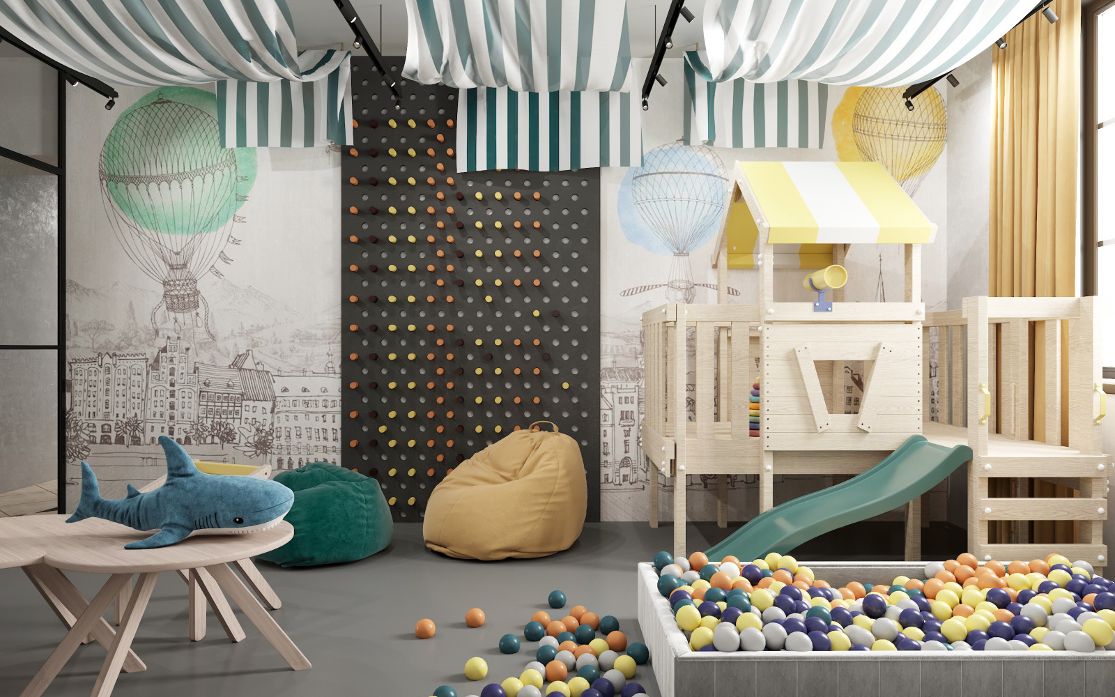 Интерьер ресторана «ИЗУМРУД, РУБИН И САПФИР»