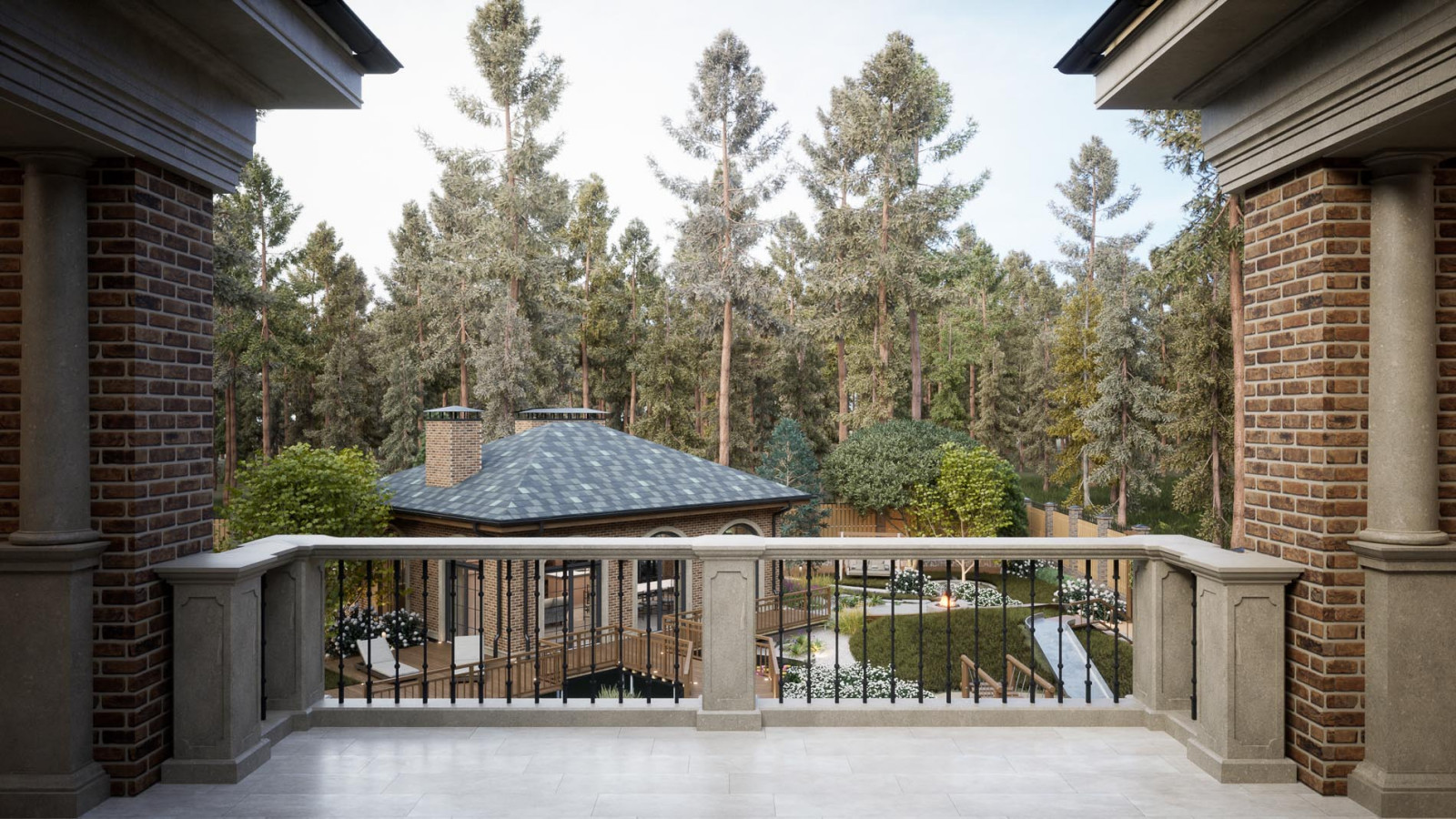 Особняк в английском стиле