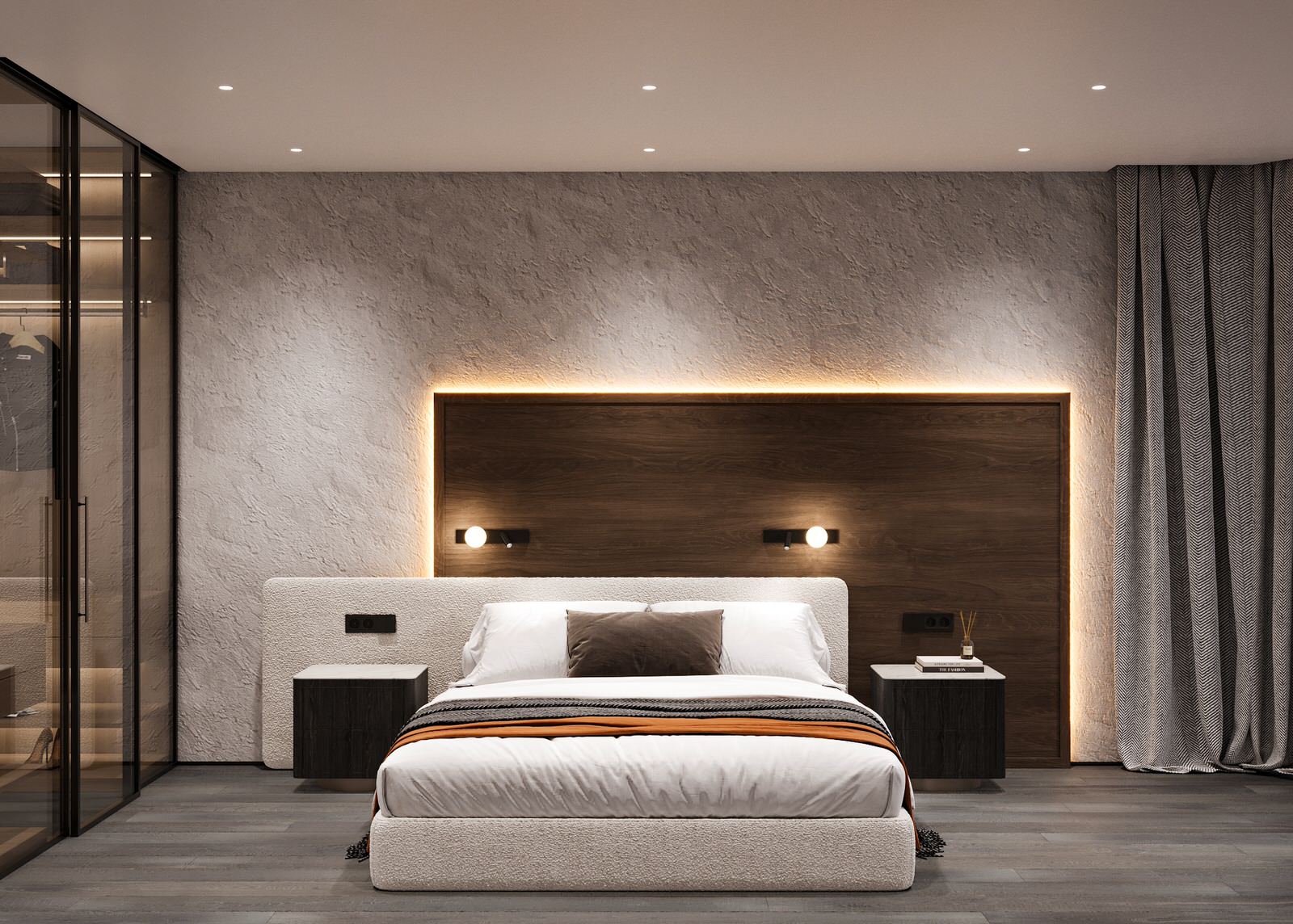 Дизайн квартиры в Москве: спальня