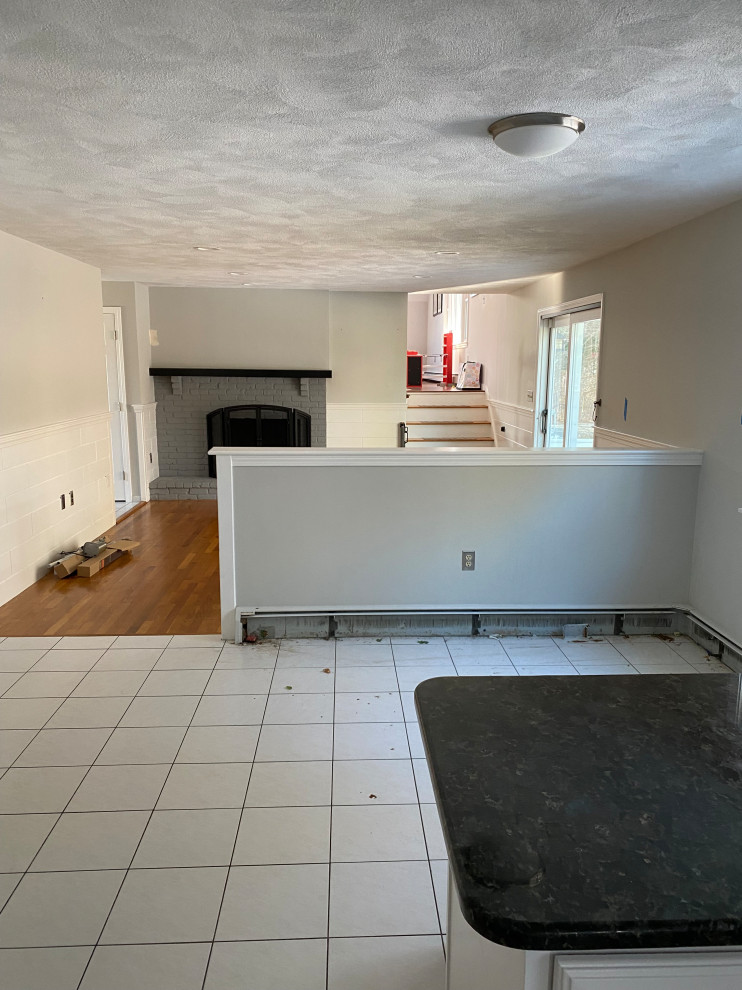 Brown Kitchen Remodel