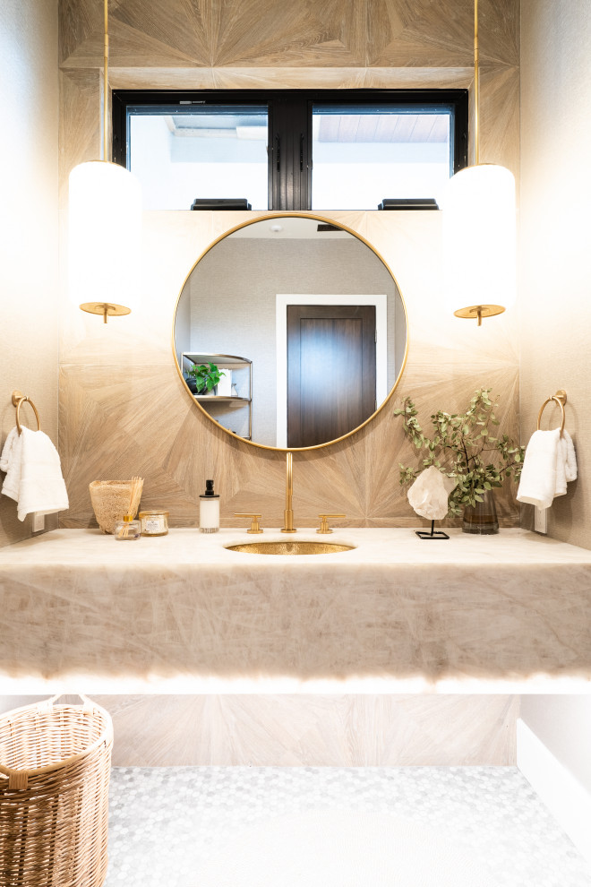 Ramona Revived - Transitional - Powder Room - San Diego - by M. Swabb ...