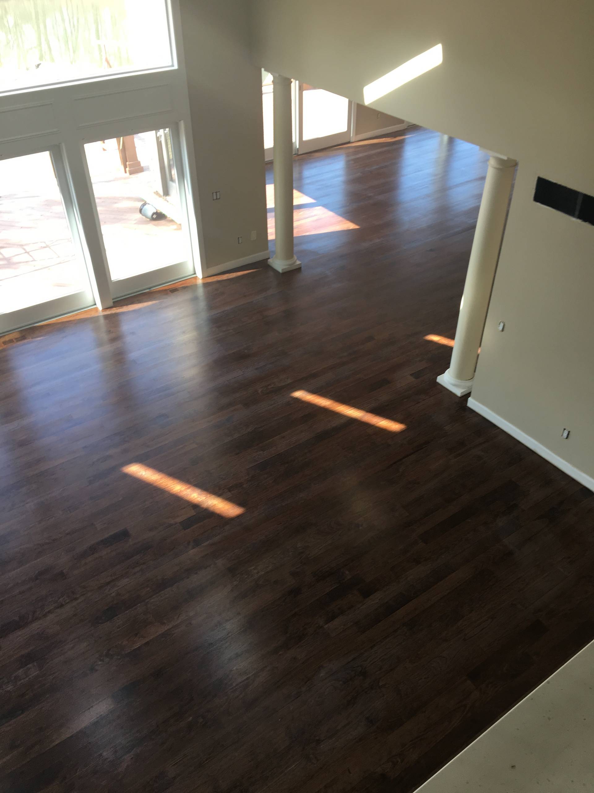 Oxbow Lake Hardwood Flooring and Windows