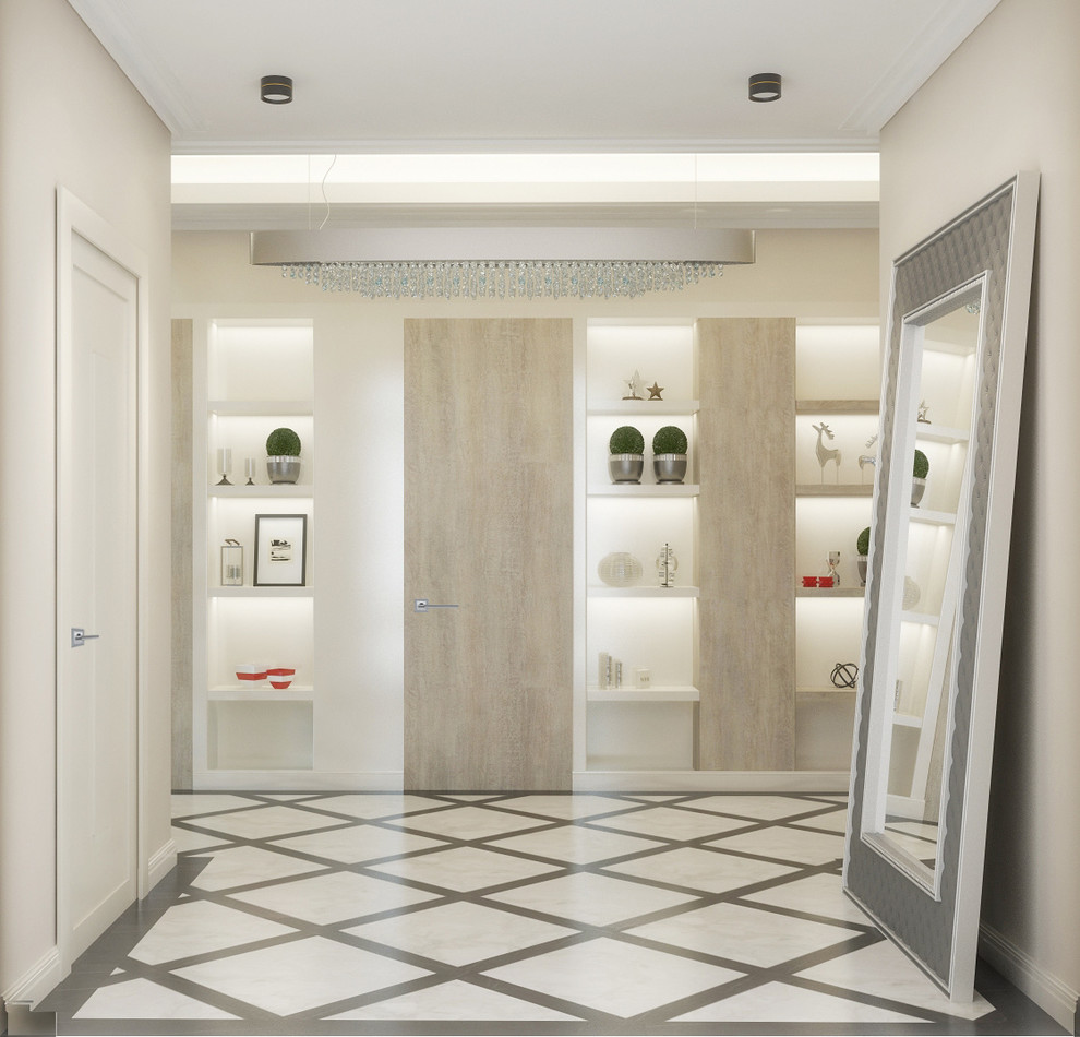 Современный интерьер с классическими акцентами