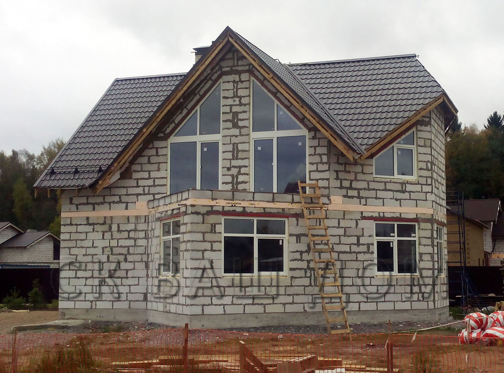 Дом из газобетона Пороги