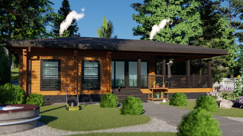 Баня из клееного бруса "Гринфилд"