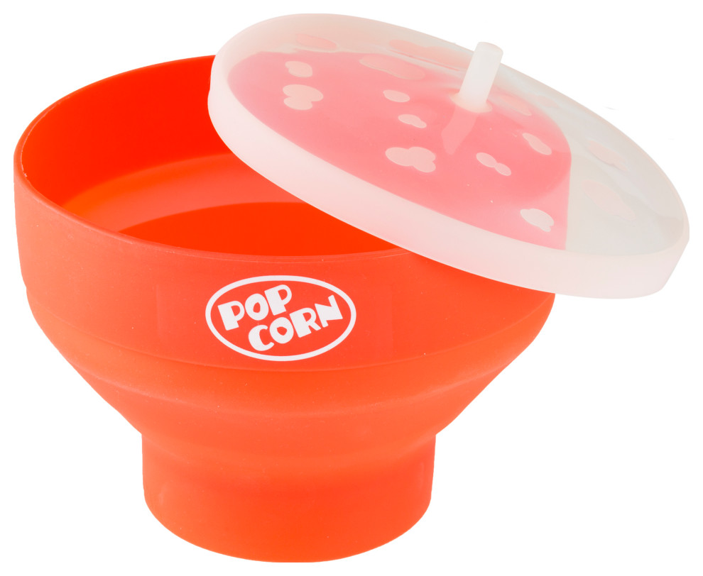 Microwave Popcorn Popper Bowl Healthy Way To Pop Without Oil Modern