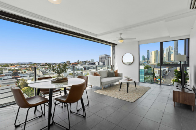 Fortitude Valley, QLD contemporary-living-room