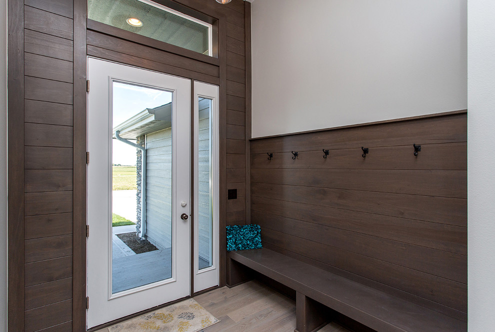 Entryway - transitional entryway idea
