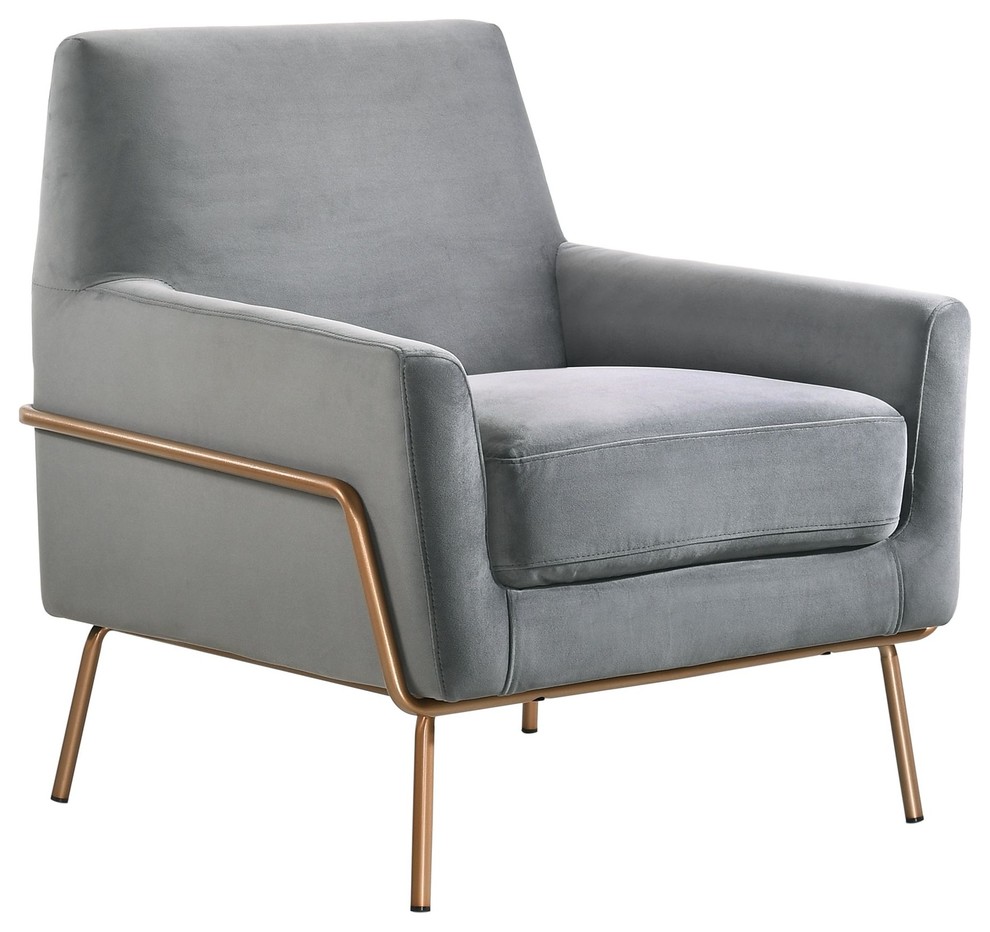 Picket House Kent Modern Accent Arm Chair Midcentury Armchairs And
