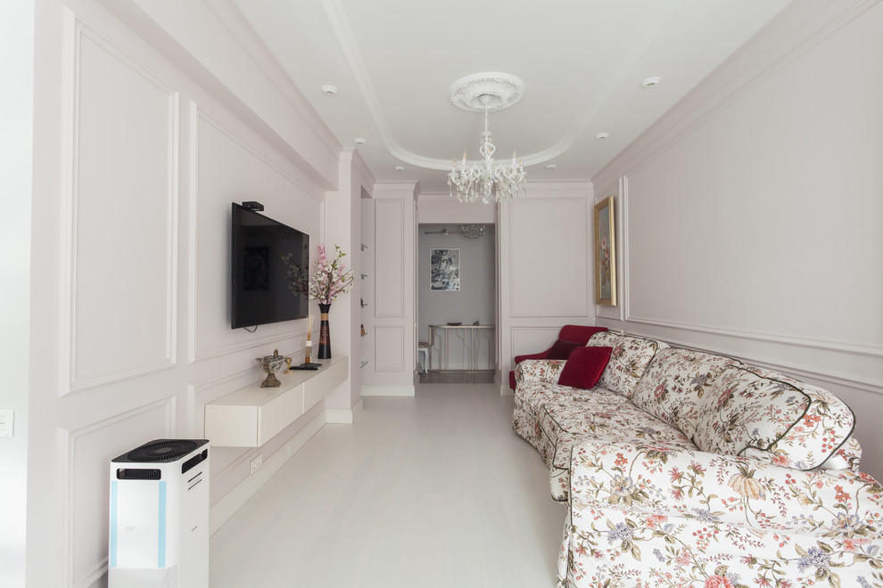 Неокласика с элементами востока. 100м2