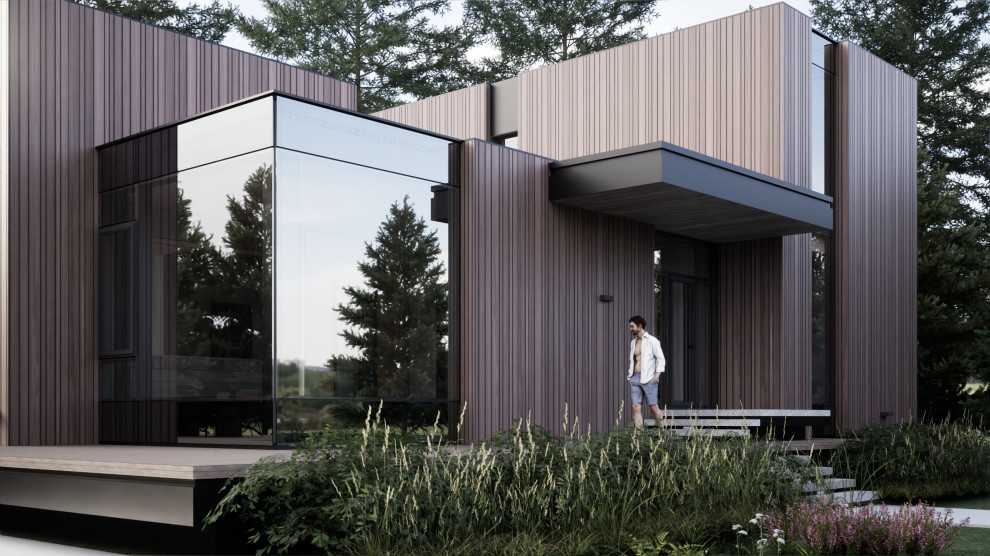 Архитектурный проект дома на берегу р. Китой