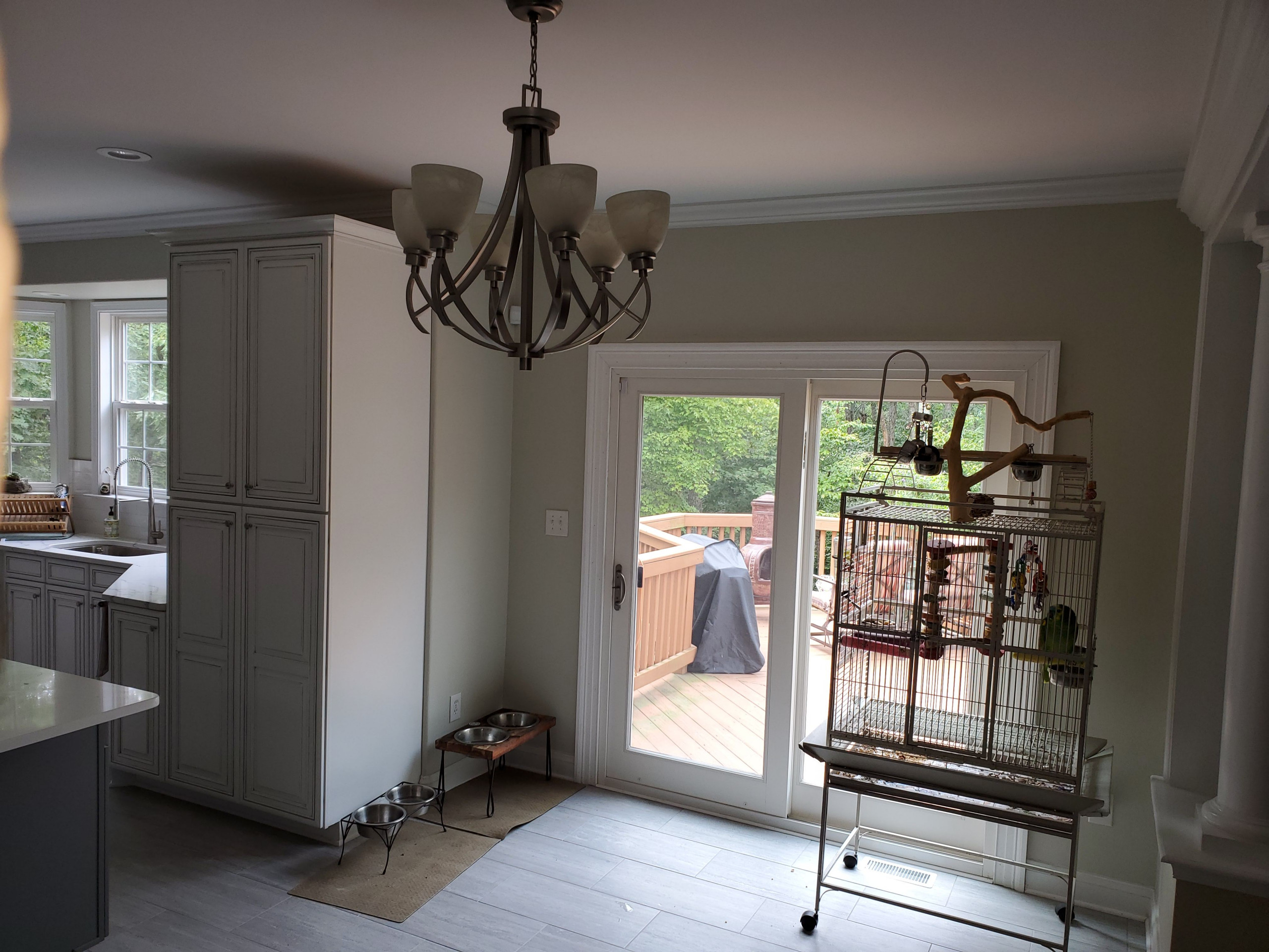 Linen Glazed Kitchen Remodel