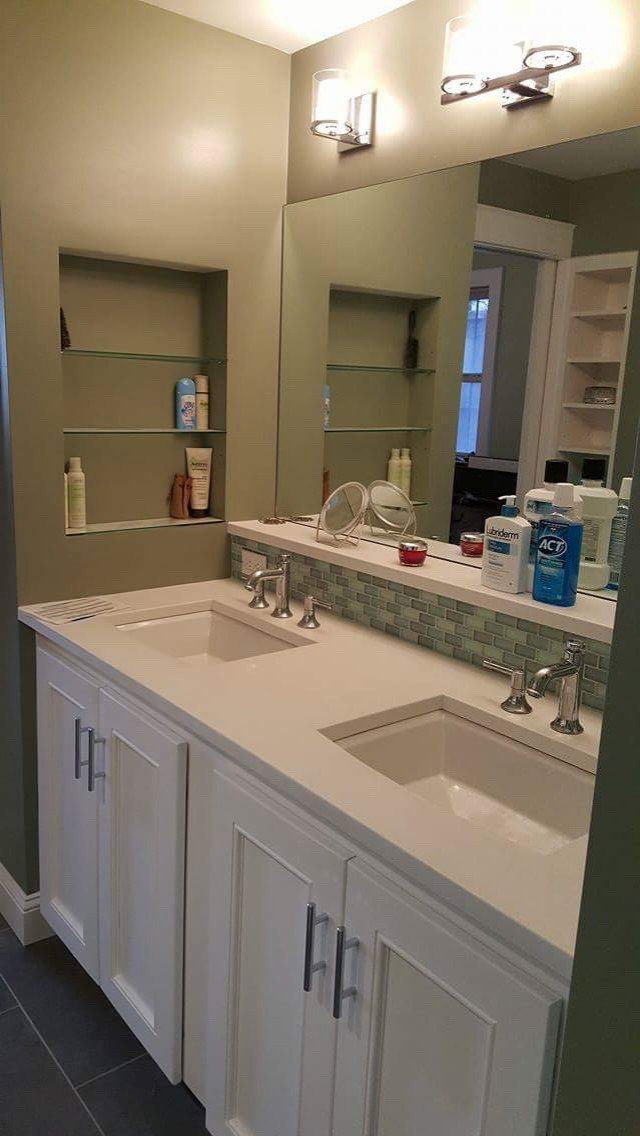 Boston, MA Double Bathroom Remodel