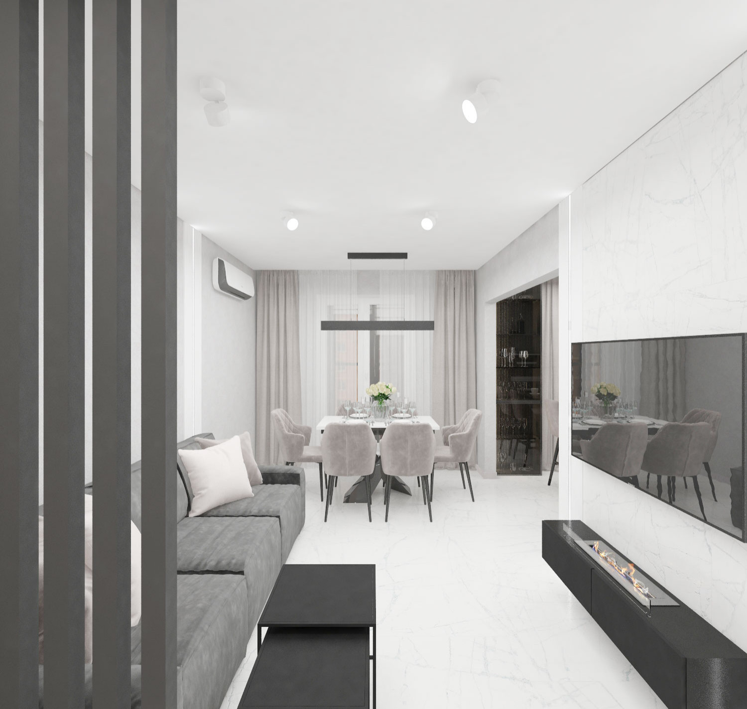 Квартира ЖК Театральный, 83 м2