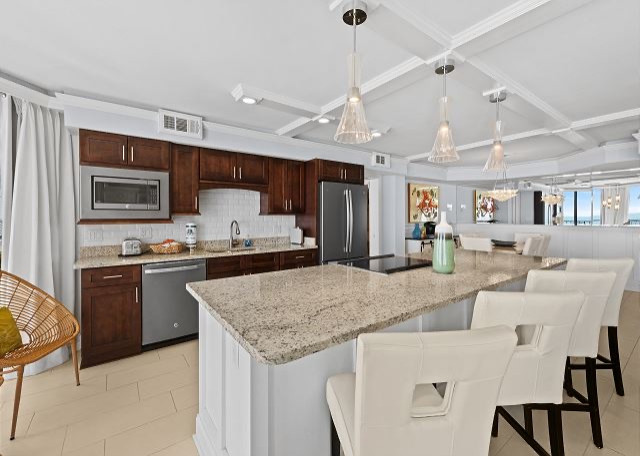 Maisons-sur-mer Myrtle Beach Condo Renovation kitchen and dining room.jpg