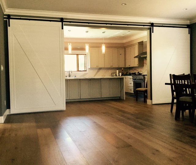 Over Sized Sliding Barn Doors Klassisch modern San Francisco von Rockwood Shutters Houzz