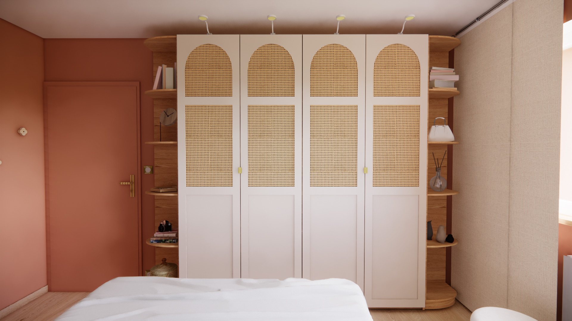 PROJET 3D - Aménagement d'une chambre florale