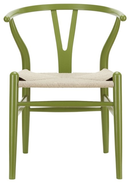 Amish Dining Armchair in Green