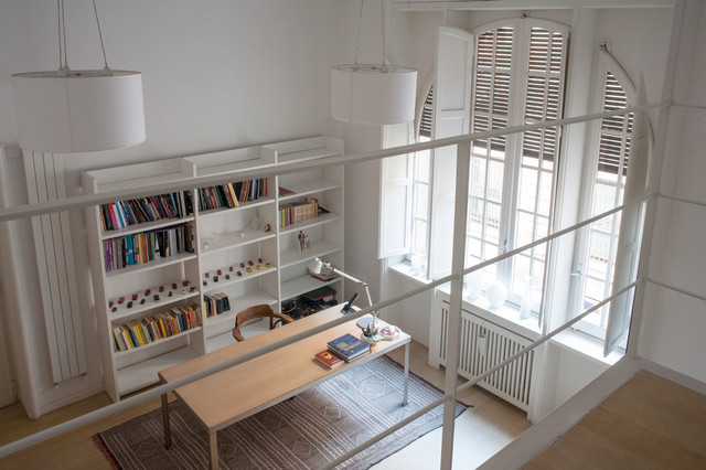 Casa C+D contemporaneo-despacho
