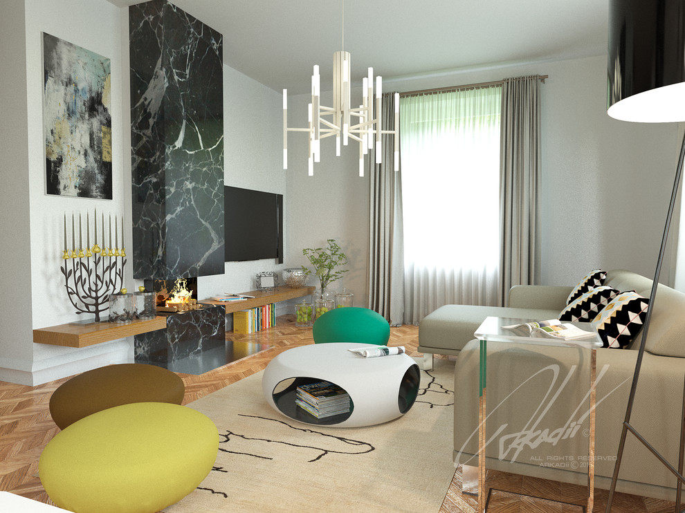 Интерьер таунхауса в Московской Области