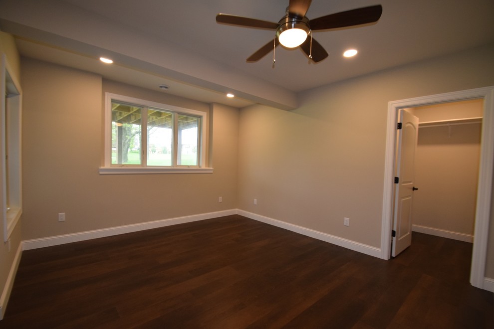 Basement - transitional basement idea