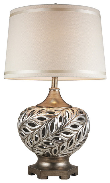 28.75" Kiara Silver Table Lamp