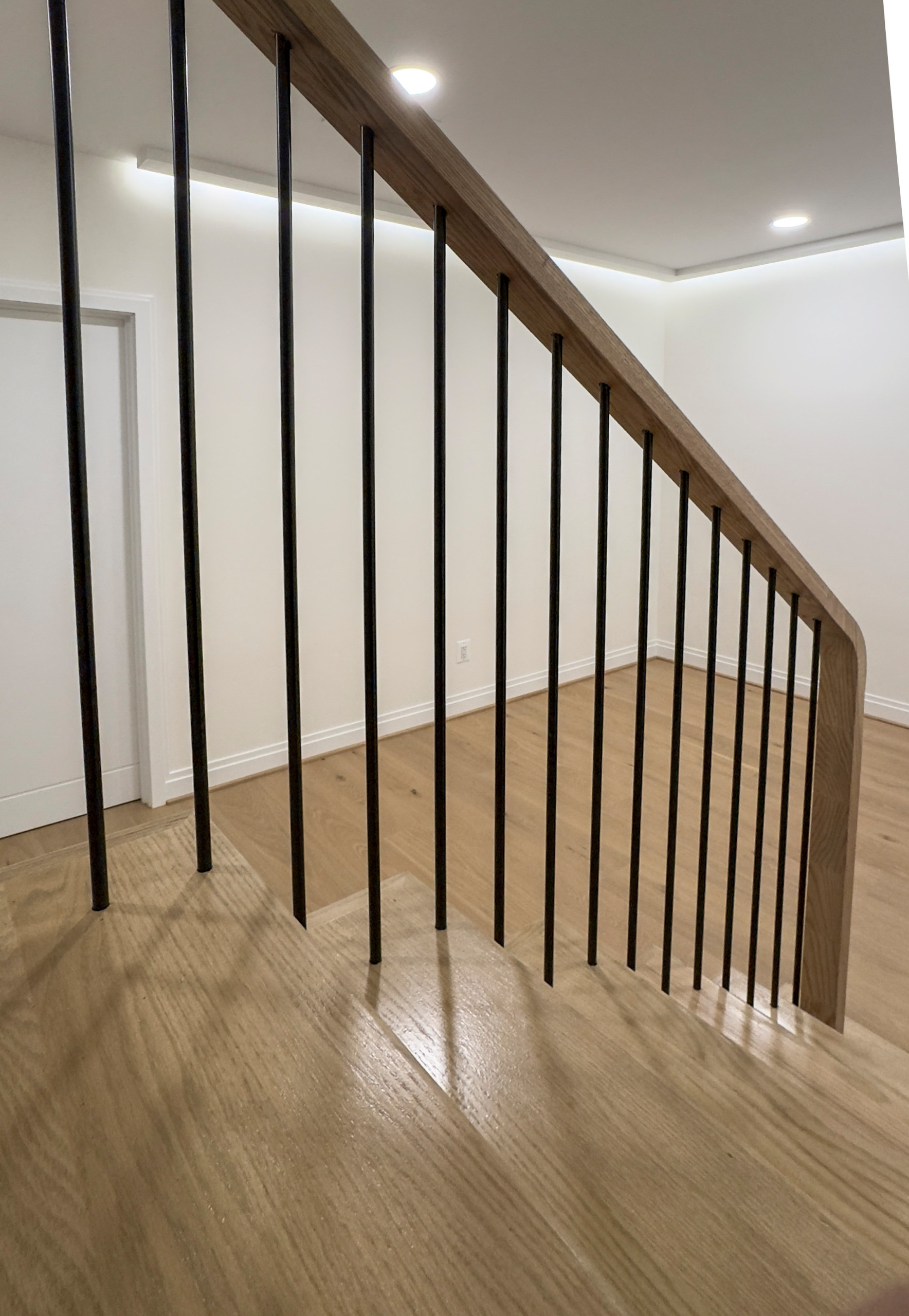 144_Attractive Transitional Staircase in Impressive Modern Home, Vienna VA 22180