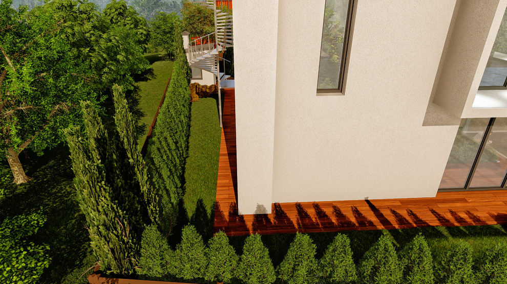 Сочи 6 соток Стиль Хай тек