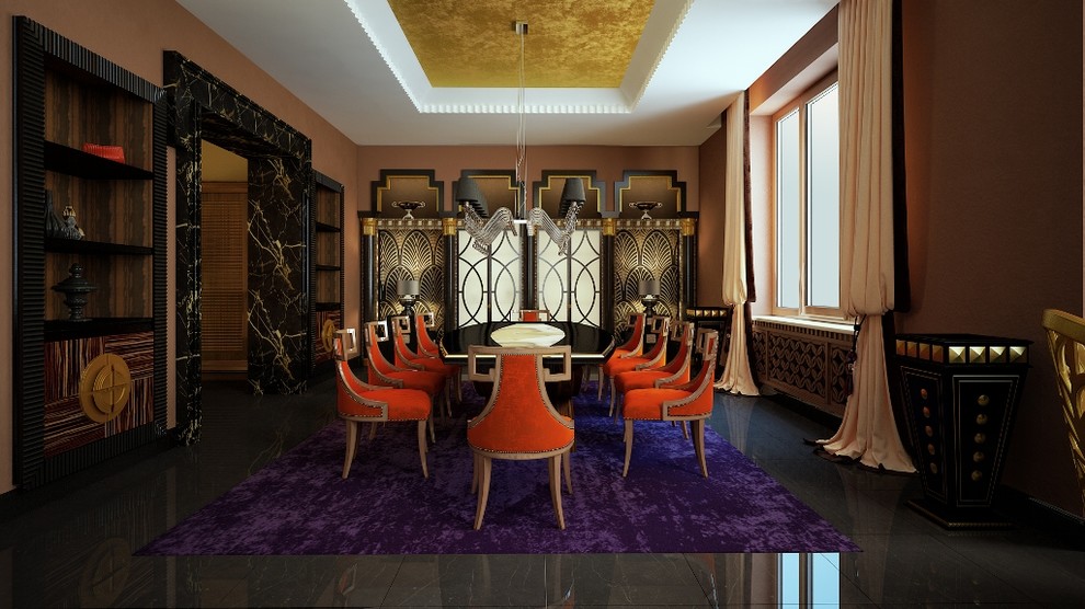 Гостиная в стиле арт-деко