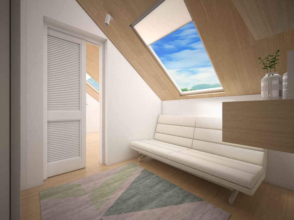 2 этажный дом 72 кв.м., интерьер в Скандинавском стиле.