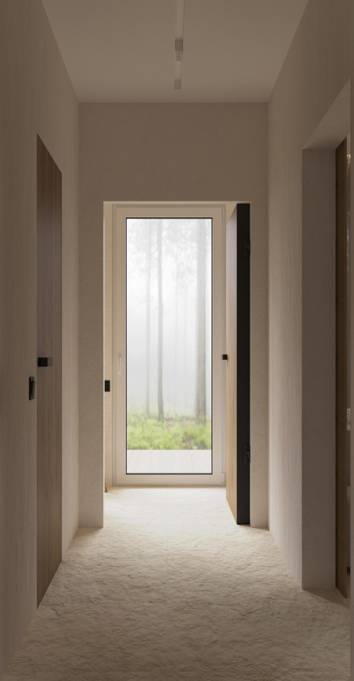 Проект загородного дома в Ленинградской области, стиль джапанди