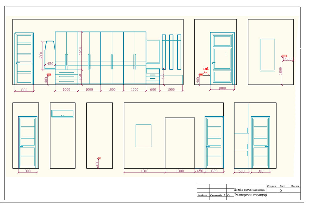 Дизайн квартиры 86 кв м