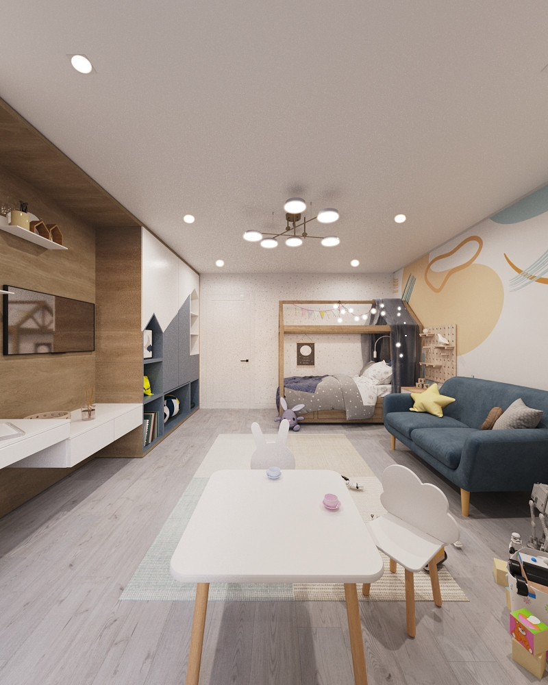 Детская комната мальчика