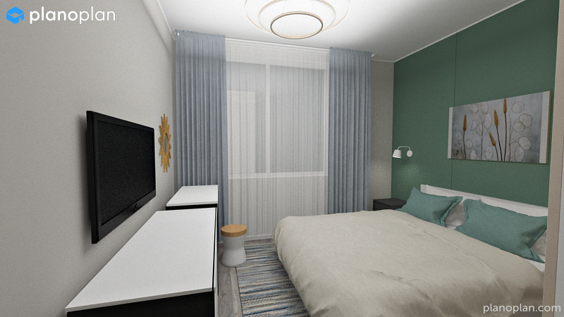 4хкомнатная квартира для молодой семьи с кабинетом в кладовке