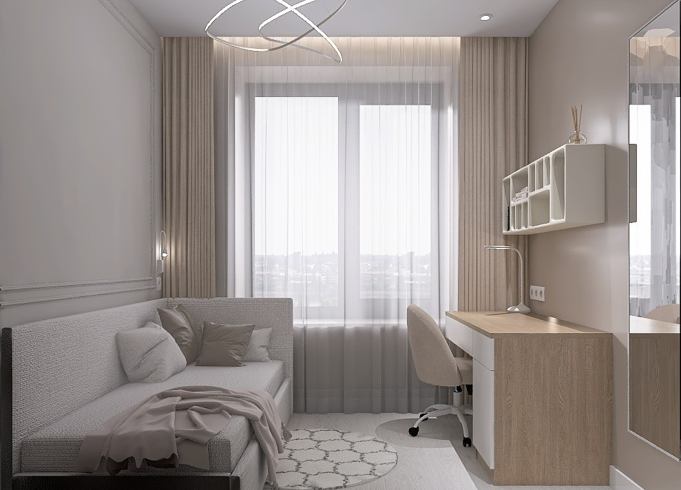 Дизайн-интерьера квартиры 34 м²