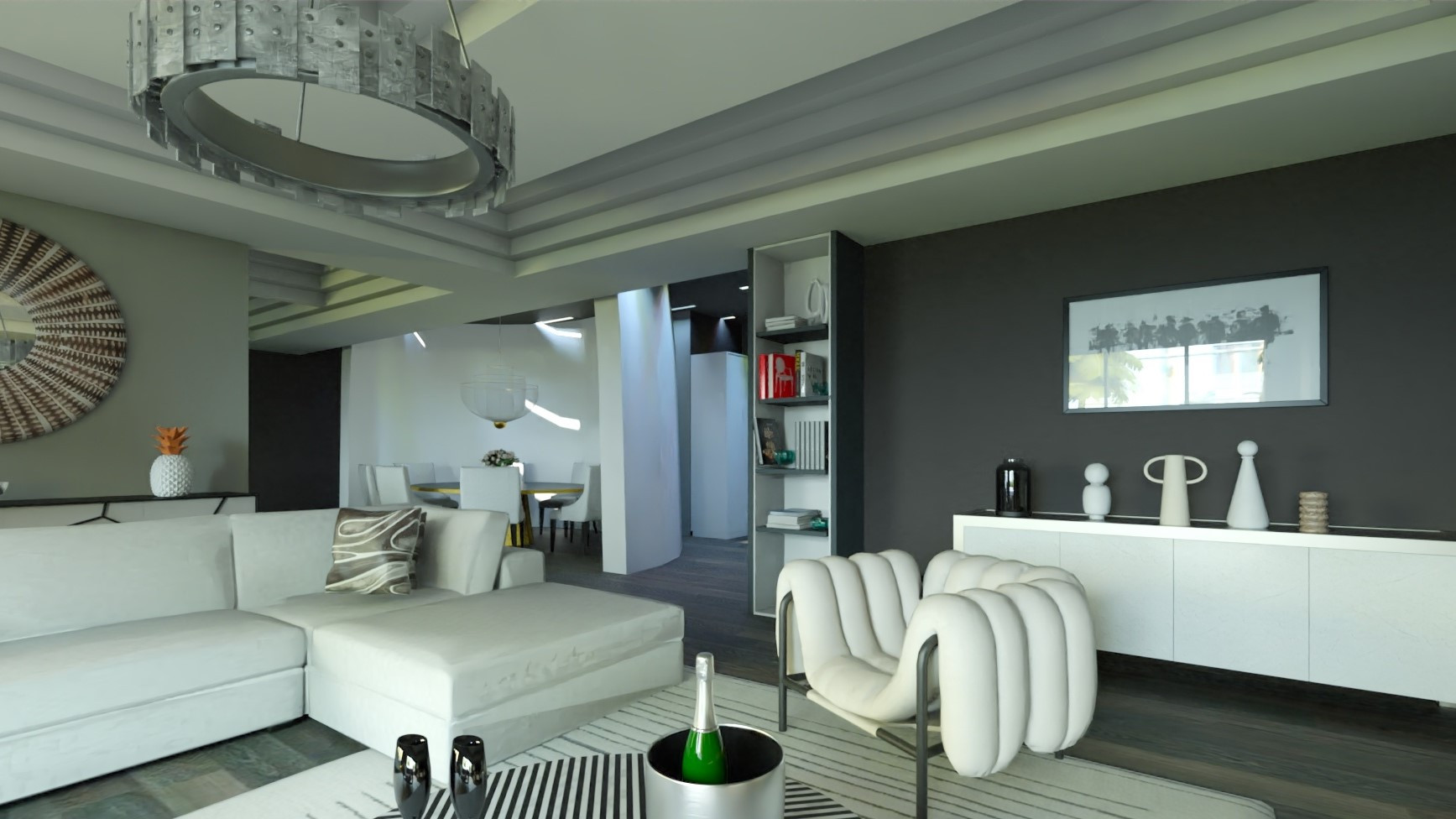 salon contemporain