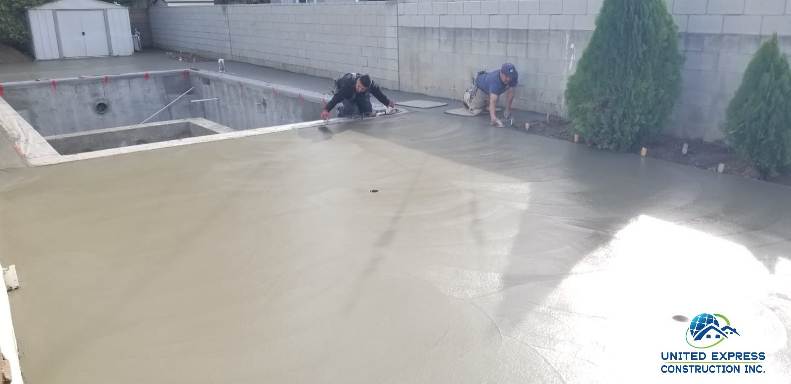 New Pool Construction & Deck