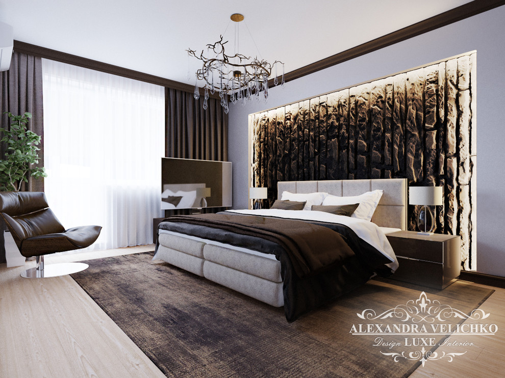 Мужская спальня в Tribeka apatments