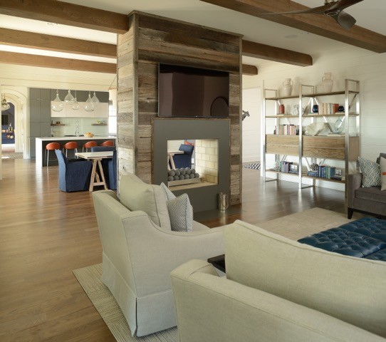 Customer Projects transitional-living-room