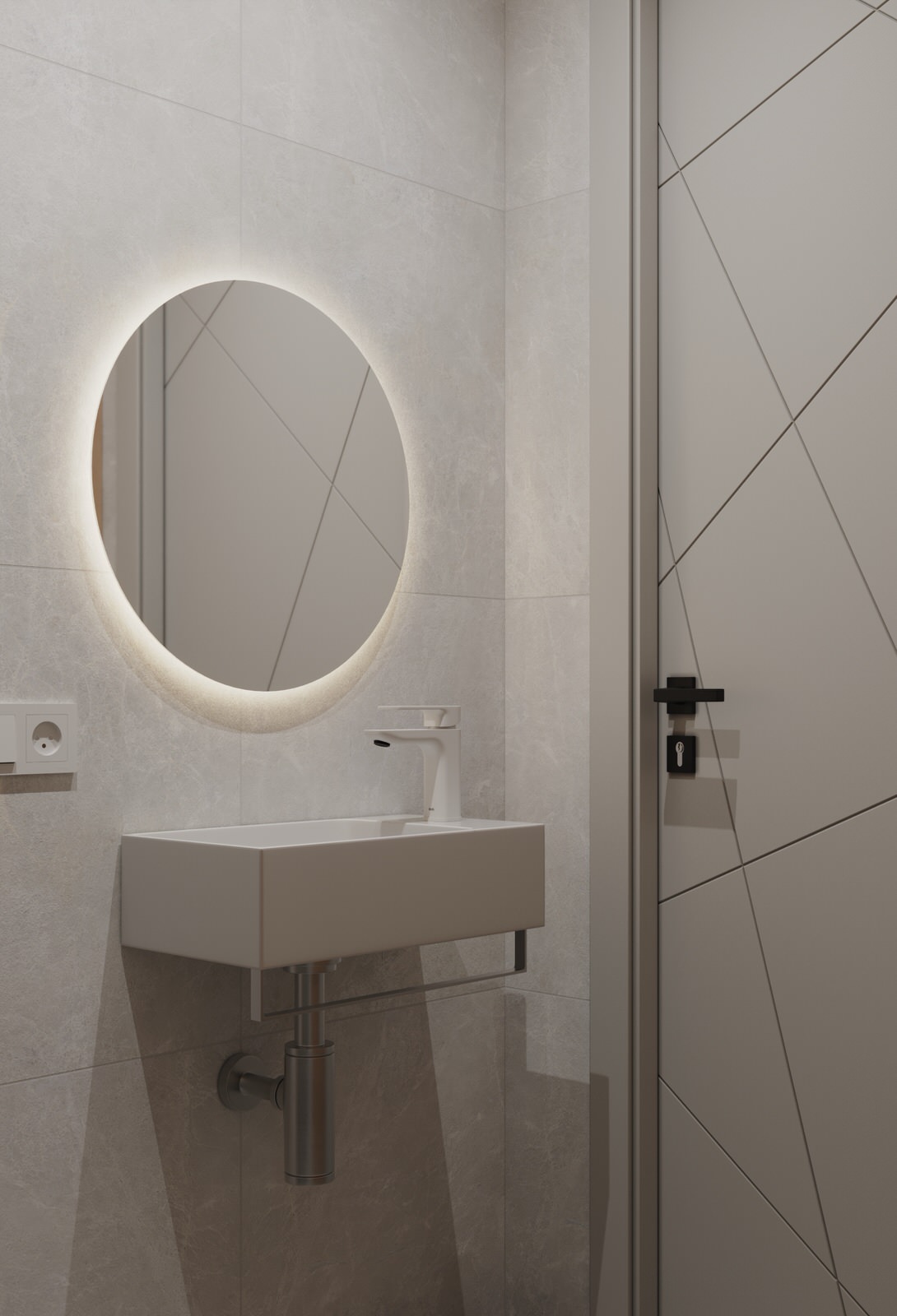 Дизайн проект квартиры 87м