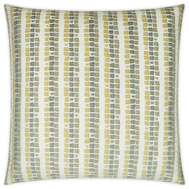 Bombay Pillow Natural, 24" x 24" Contemporary Decorative Pillows