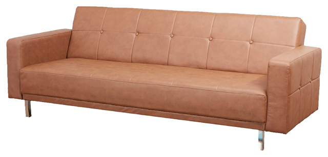 Cleveland Nutmeg Convertible Sofa Bed Contemporary Sleeper Sofas Cleveland Nutmeg Convertible Sofa Bed