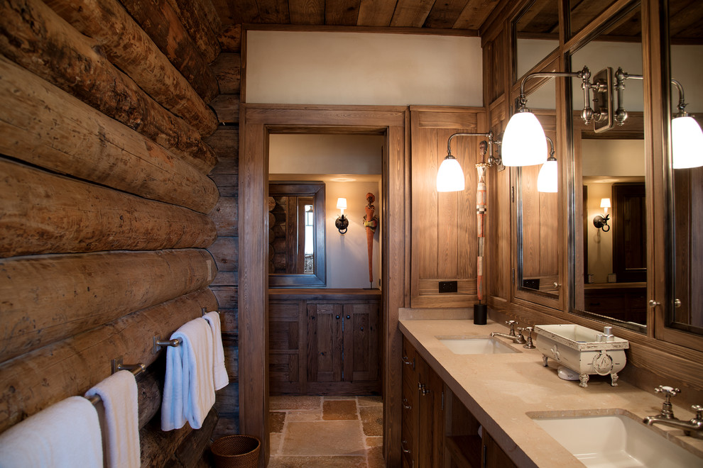 Inspiration for a country bathroom in New York.