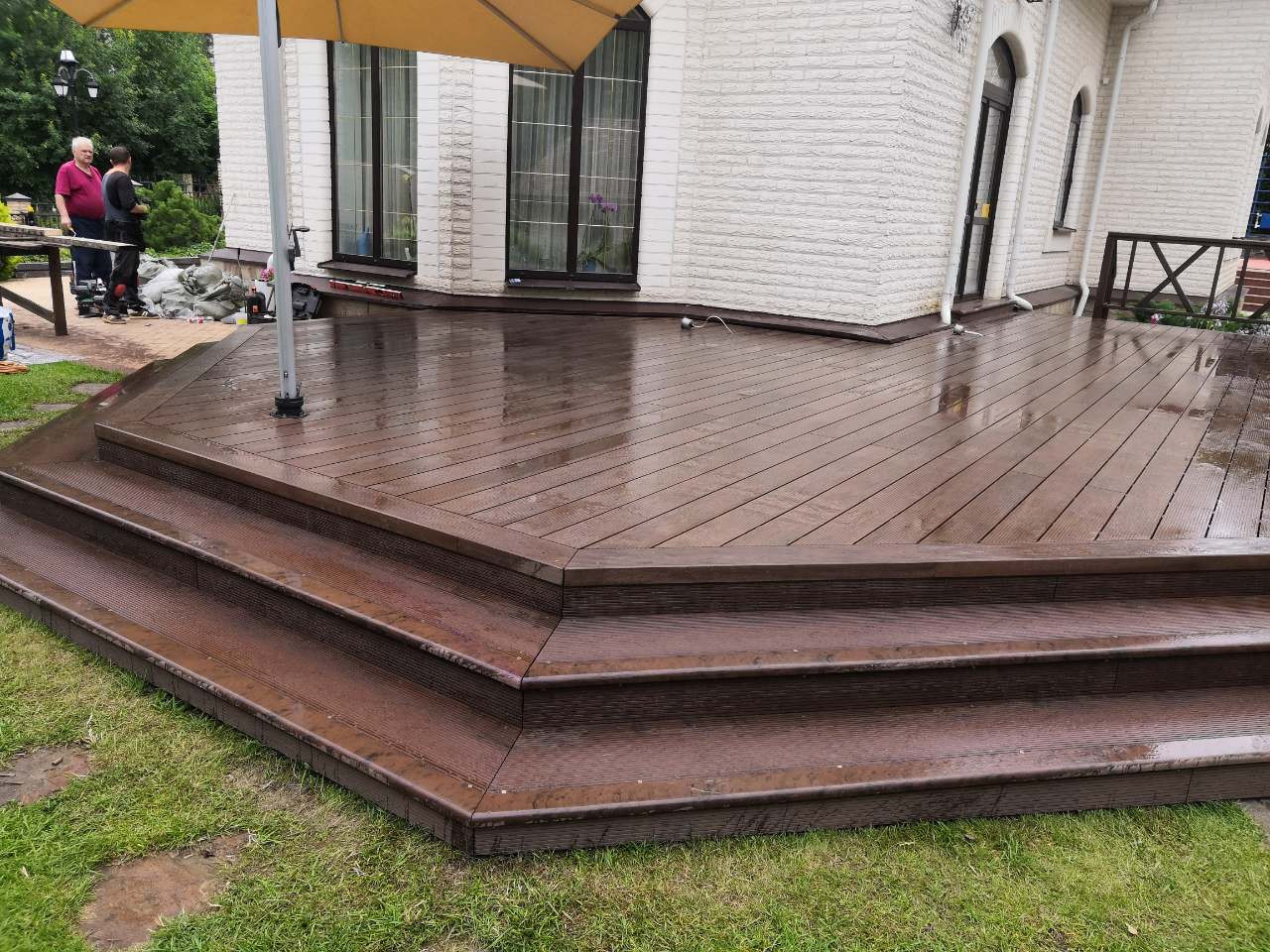 Переделка старой террасы
