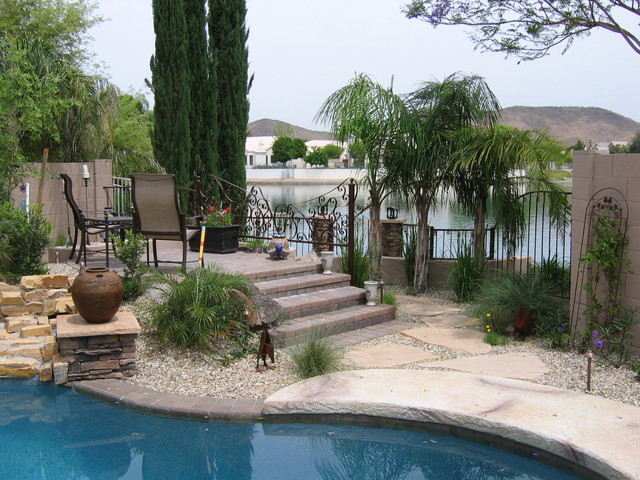 Marks Residence mediterranean-pool