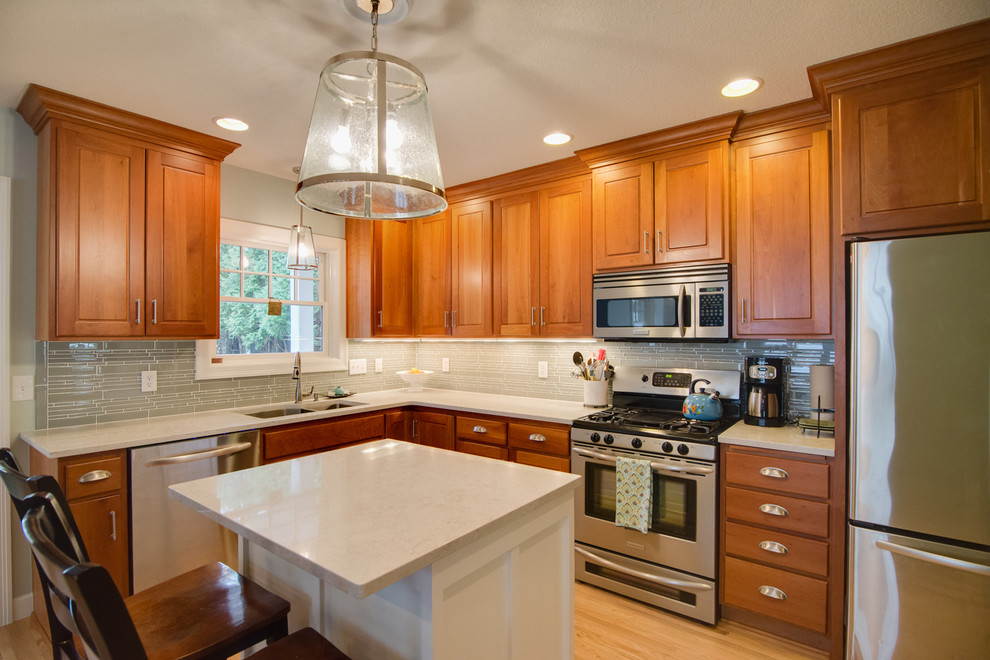 Roseville, MN mudroom addition/kitchen and living remodel