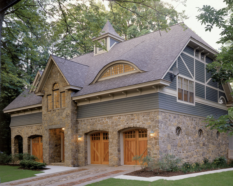 Traditional exterior in New York with wood siding.
