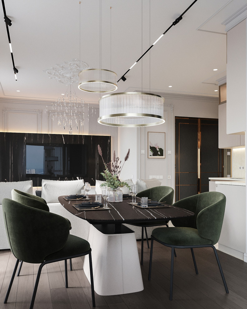 Дизайн проект в ЖК Павелецкая Сити 3 комнаты