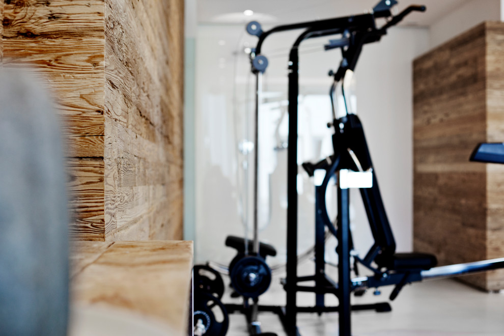 Moderner Fitnessraum in München