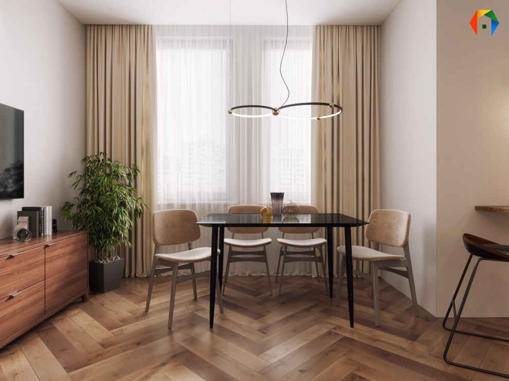 Веласкеса. Дизайн-проект с скрытой кухней